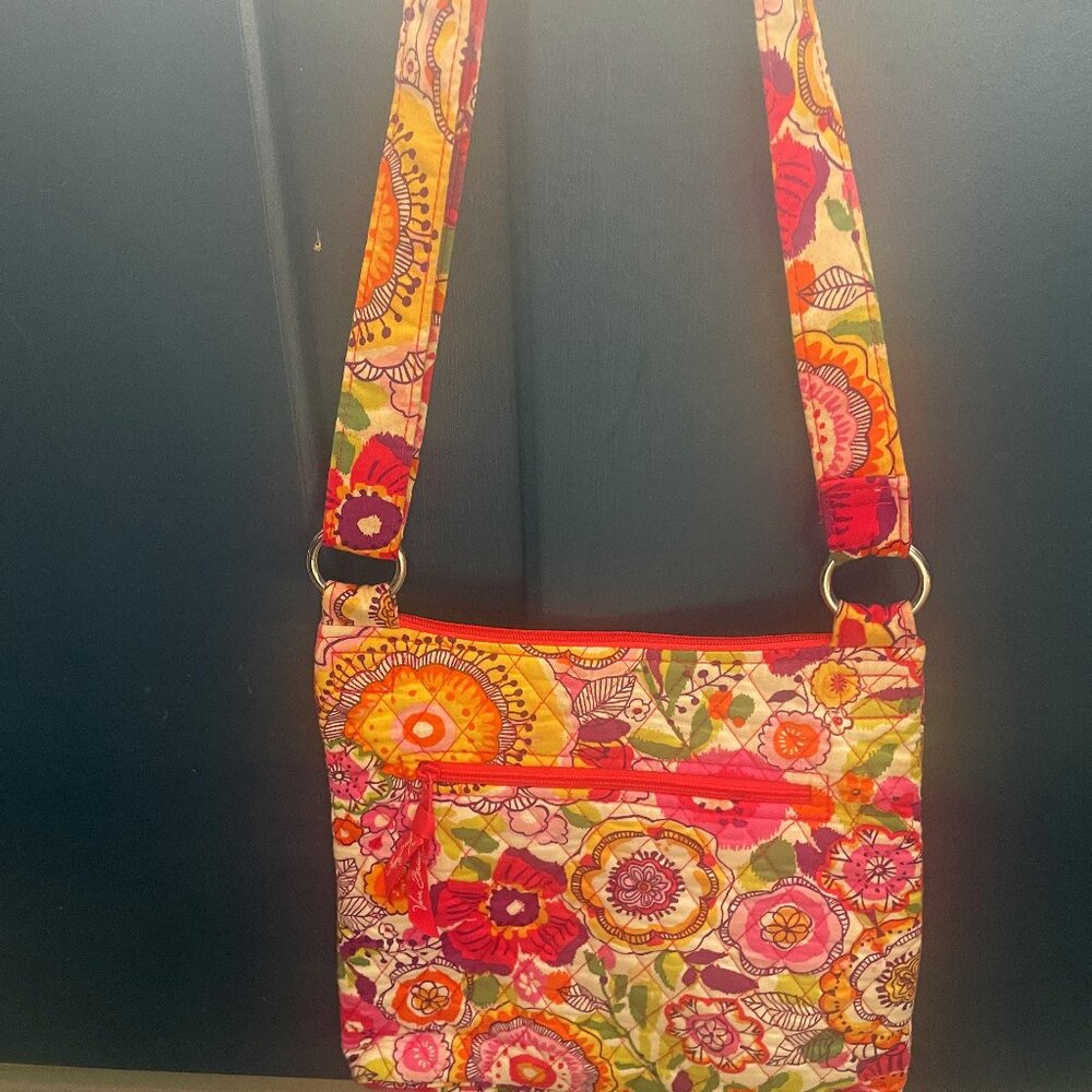 Vera Bradley Clementine Hipster Crossbody Bag Retired Quilted